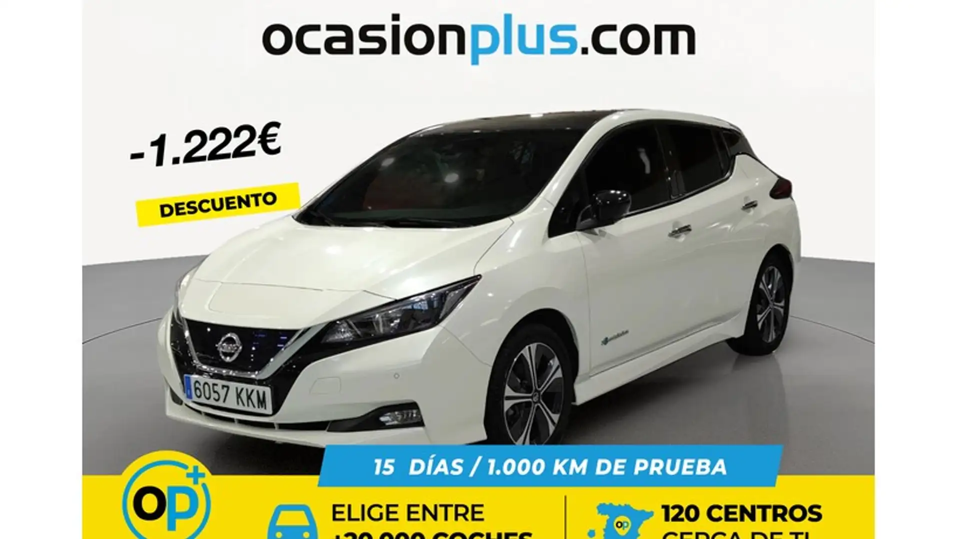 Nissan Leaf 40 kWh N-Connecta 110kW Blanco - 1