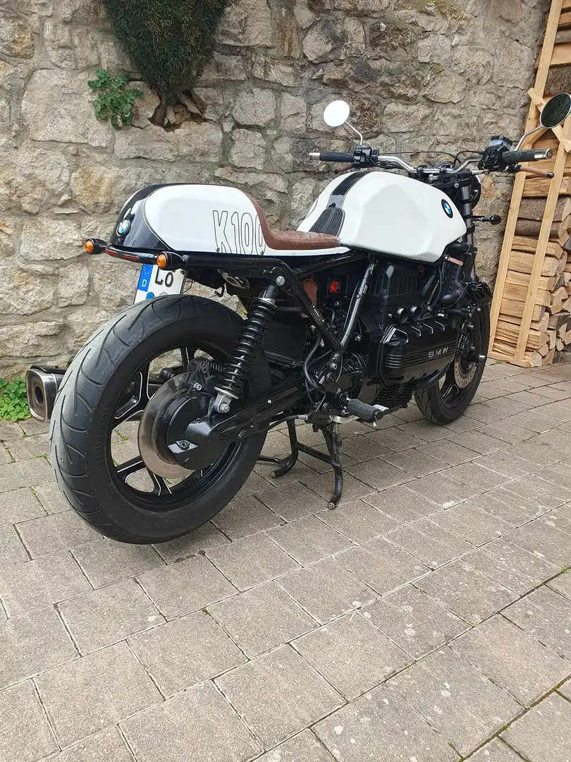 BMW K 1100 LT Cafe Racer Weiß - 2