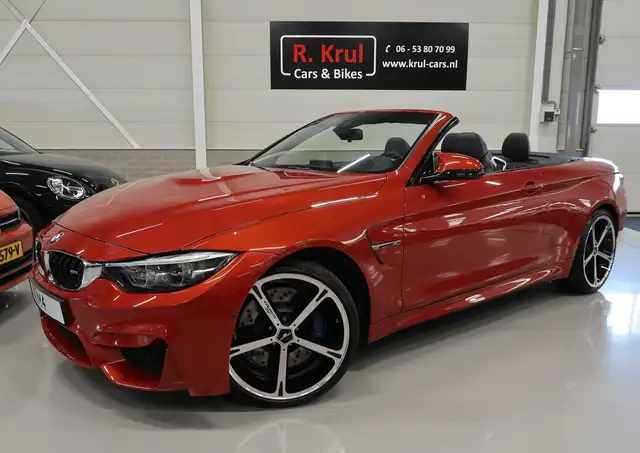 BMW M4 4-serie Cabrio Sakhir Orange, BTW auto, 20 inch AC