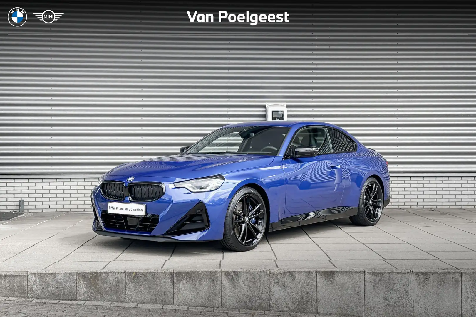 BMW 220 2 Serie Coupé 220i Blauw - 1