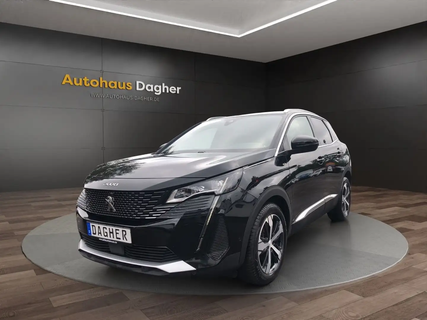 Peugeot 3008 PureTech 130 EAT8 GT Navi Kamera Zwart - 1