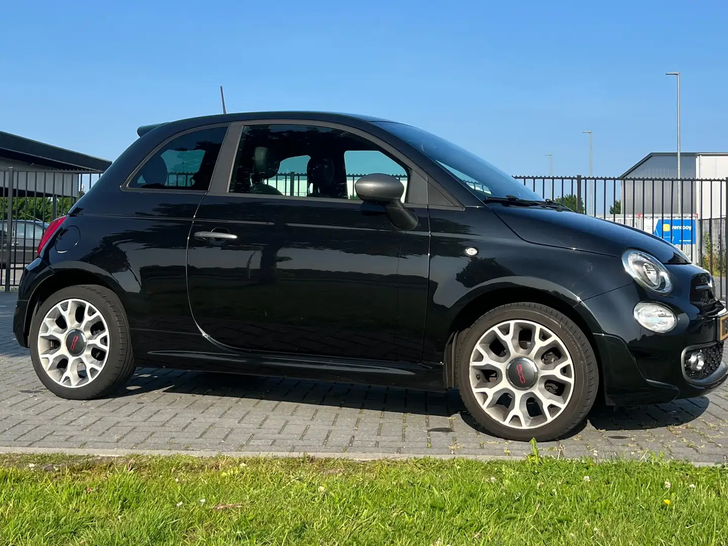 Fiat 500 1.2 sport 4-cilinder Zwart - 2