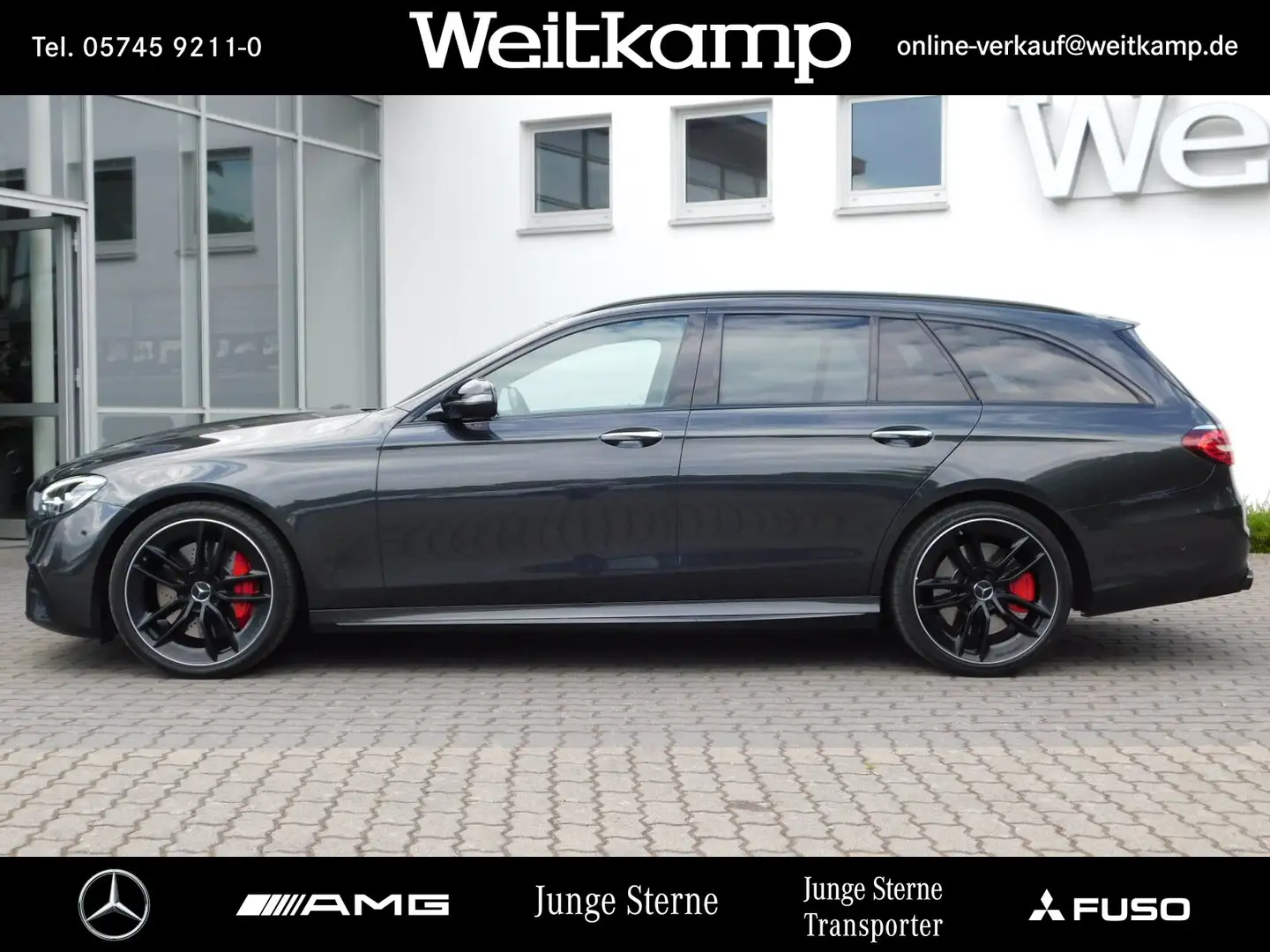 Mercedes-Benz E 53 AMG AMG E 53 4M+ T Night+Pano+AHK+360°+Standh.+Carb. Gris - 2