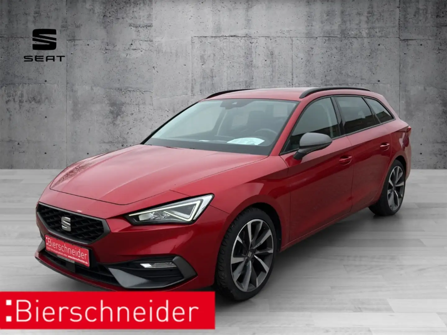 SEAT Leon Sp. 2.0 TDI DSG FR 18 AHK LED Navi FaPa L WP Rot - 1