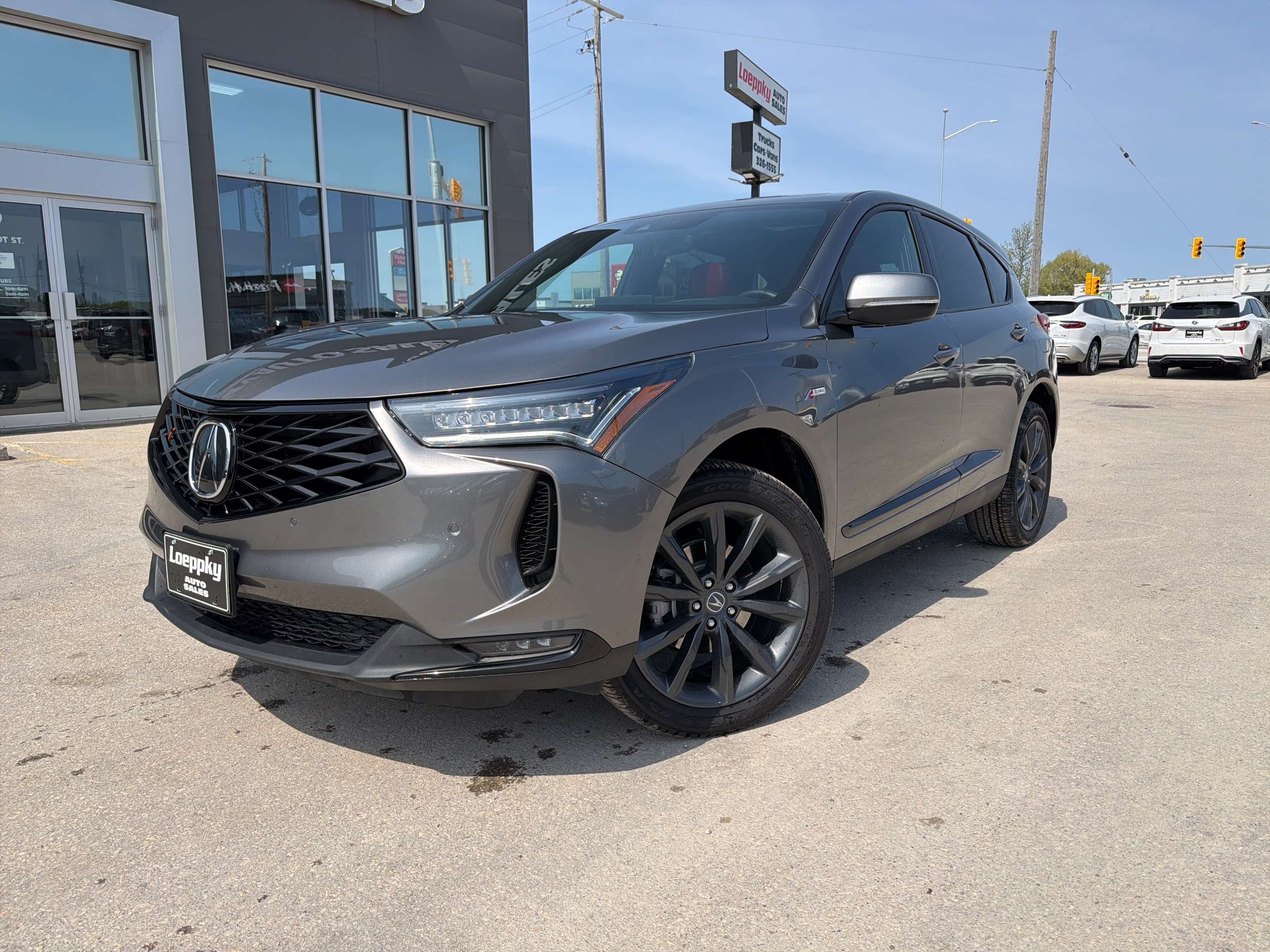 Gray 2025 Acura RDX SUV / Crossover All-Wheel Drive Automatic