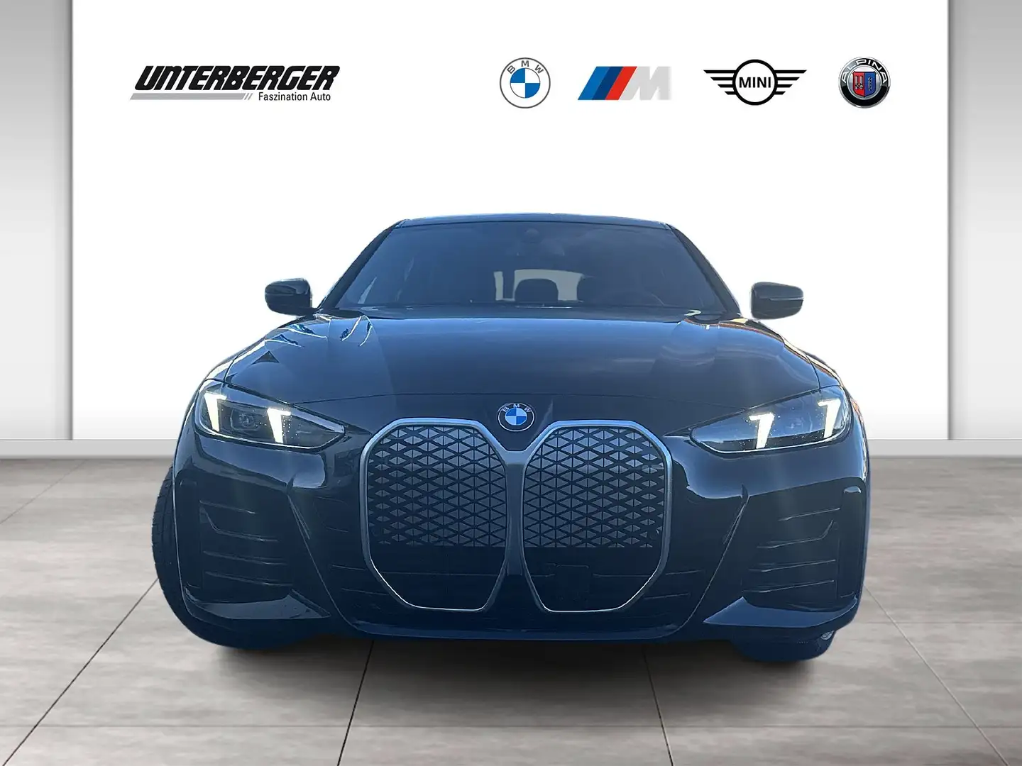 BMW i4 eDrive40 M Sportpaket I AHK I Sonnenschutzverglasu Schwarz - 2