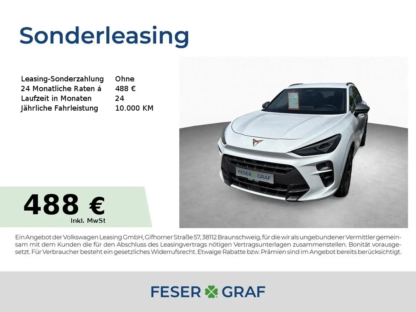 CUPRA Terramar 1.5 eTSI DSG GJR|DigitalDrive|Intell XL Weiß - 1