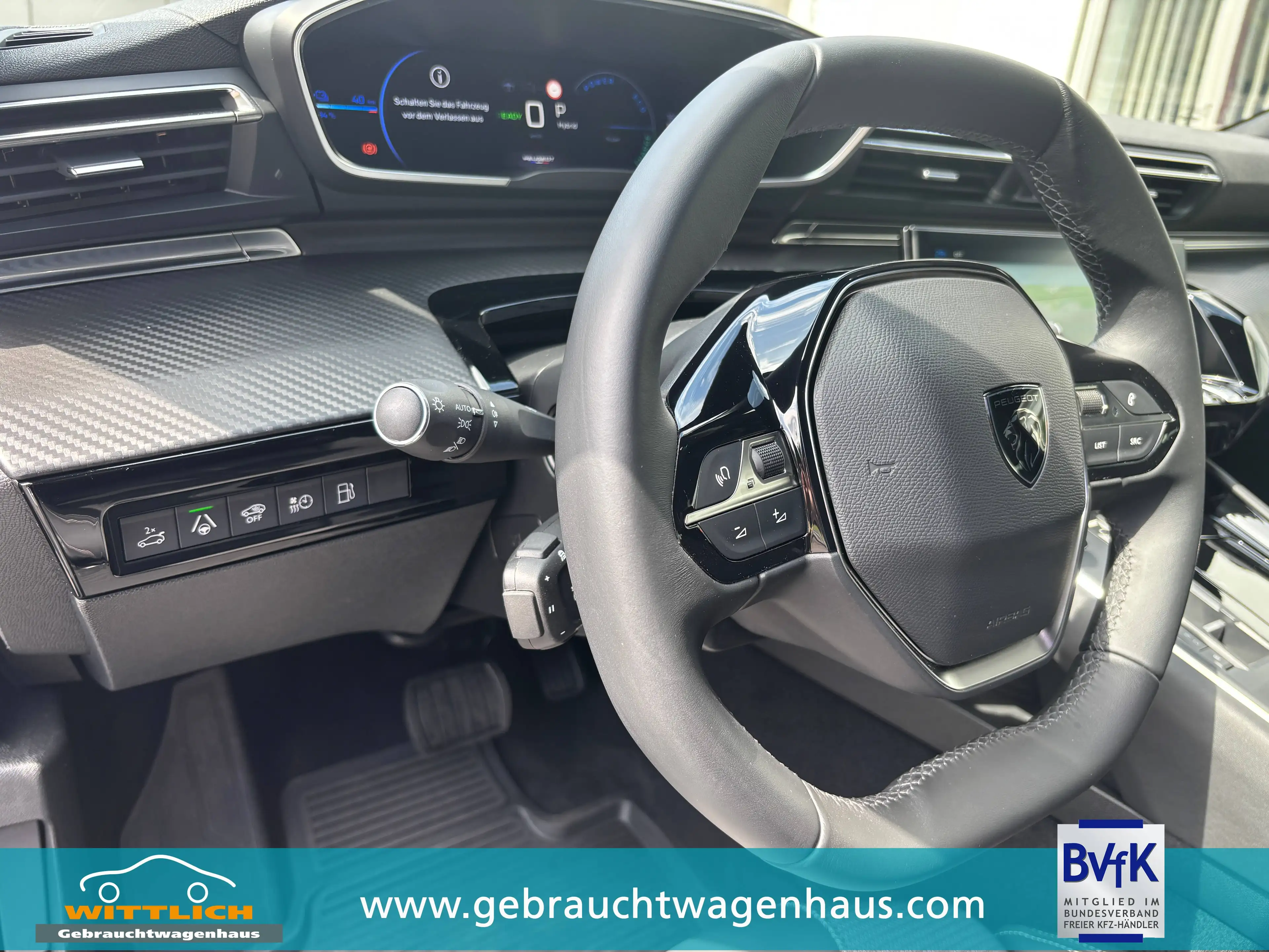 Peugeot 508 Hybrid 225 "Allure" +Garantie +Batteriezertifikat +Kamera +LED-Scheinwerfer — photo 22