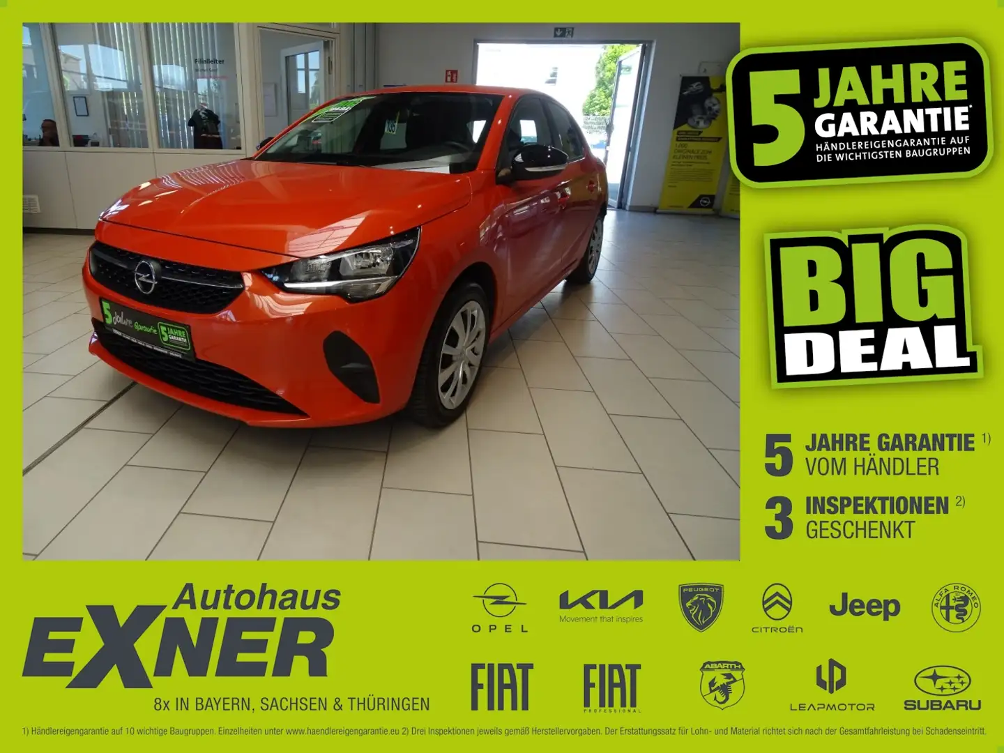 Opel Corsa-e EDITION *Klimaautomatik*DAB*Tempomat Orange - 1