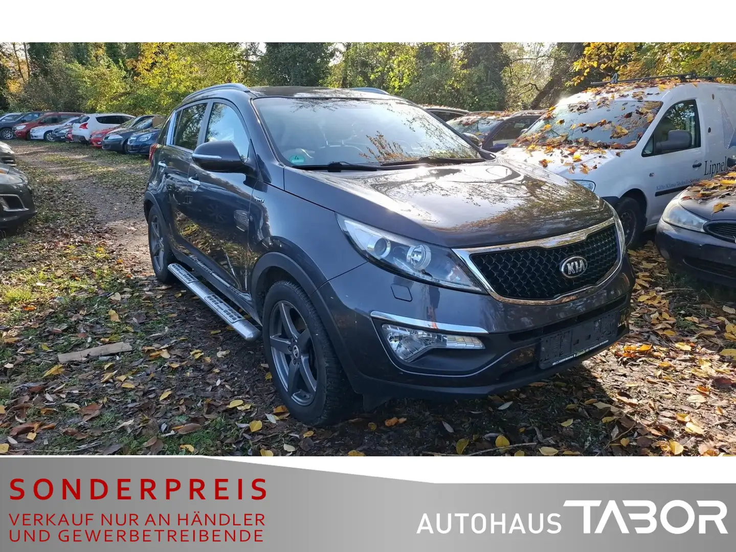 Kia Sportage 2.0 Spirit 4WD Nav Leder AHK Xen Kamera Schwarz - 2