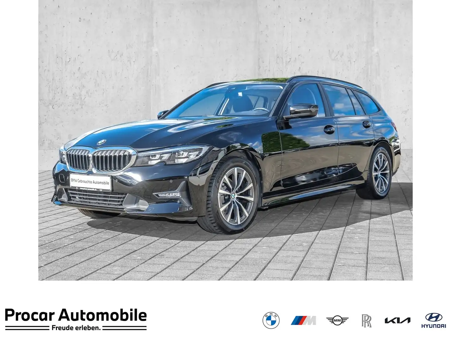 BMW 318 i NAVI LED PDC V+H DAB Tempomat Sitzheiz. LM Noir - 1