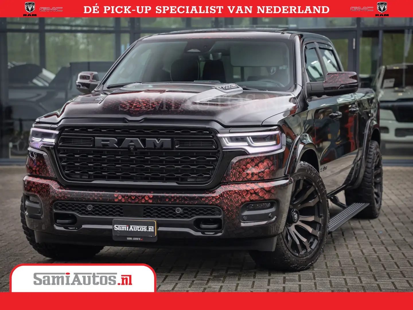 Dodge RAM COBRA EDITION | All-In Prijs | 1500 Limited Night Zwart - 1