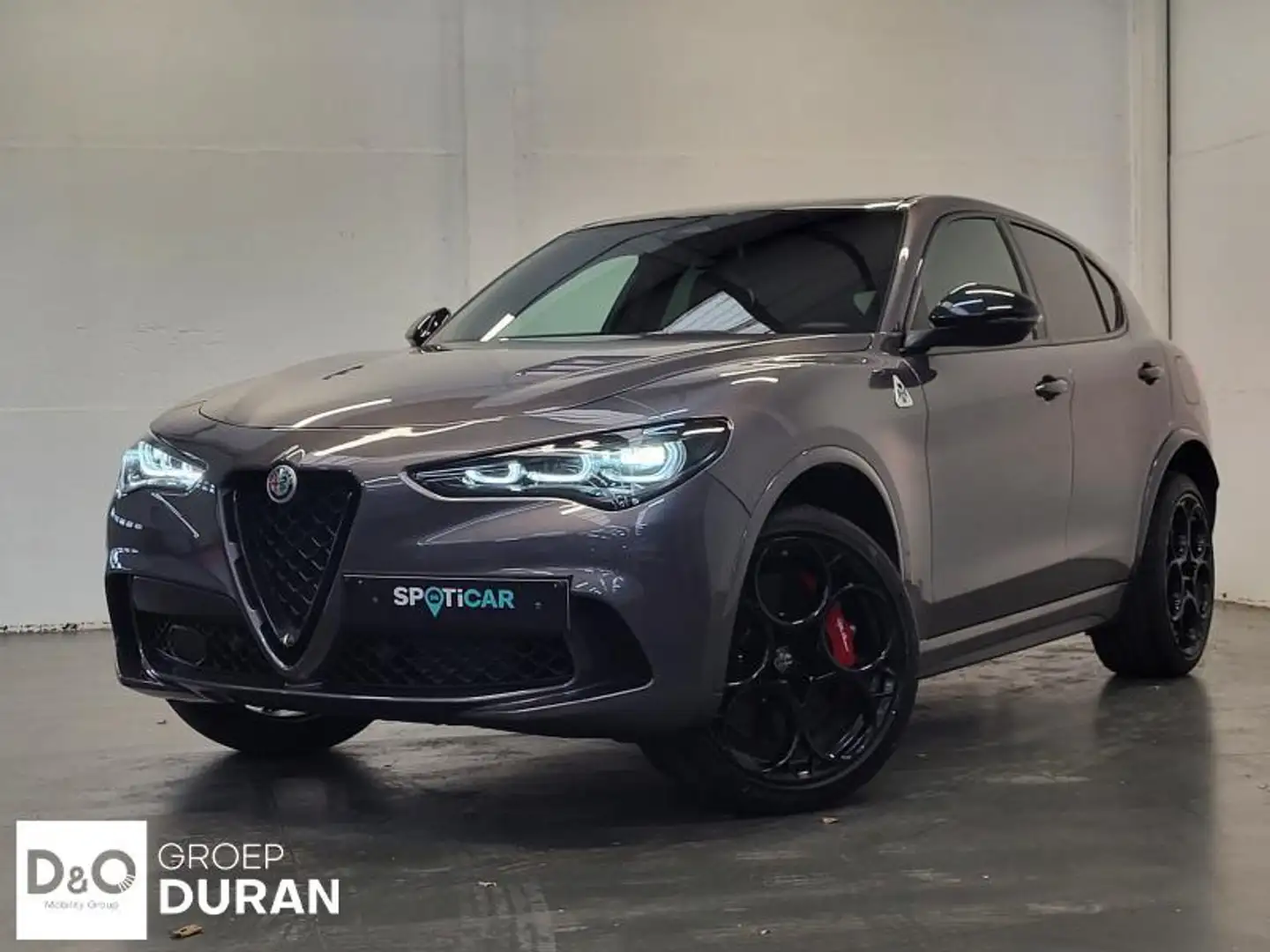 Alfa Romeo Stelvio Quadrifoglio 2.9 V6 Bi-Turbo Gri - 1