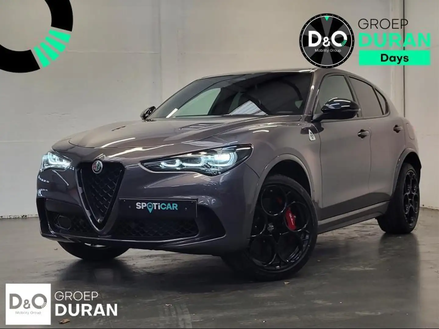 Alfa Romeo Stelvio Quadrifoglio 2.9 V6 Bi-Turbo Grey - 1