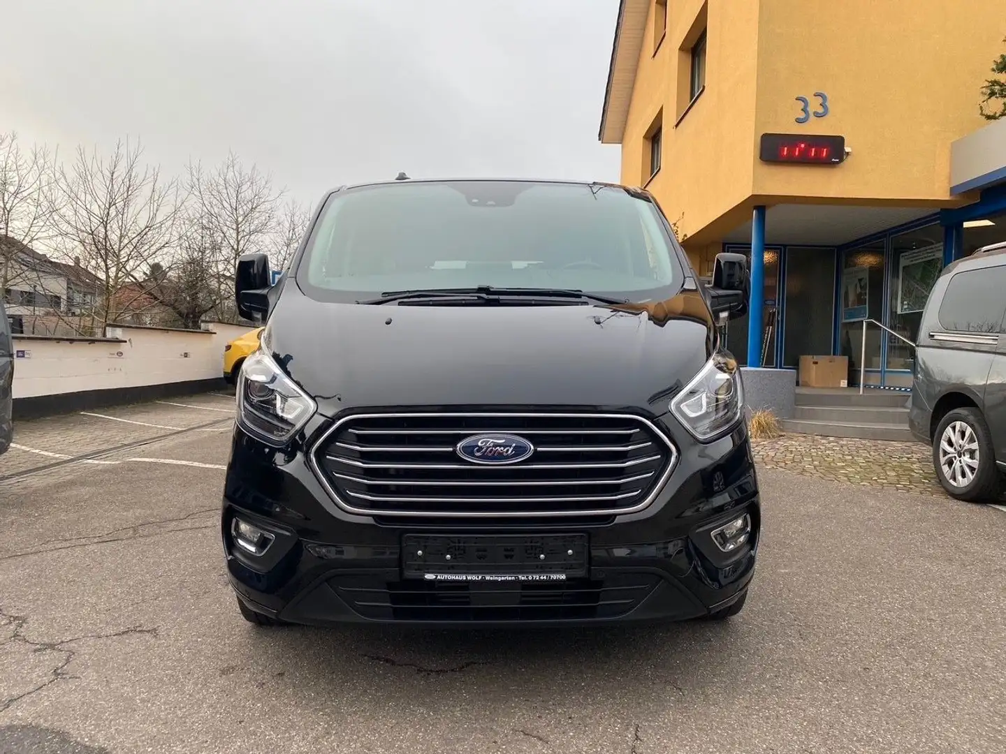Ford Tourneo Custom L2 MHEV Titanium X AHK iACC BLIS Schwarz - 2