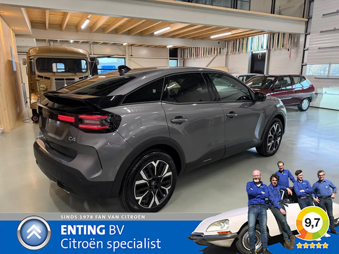 Citroen C4 1.2 Hybrid 145pk MAX E-DCS-6 ADAPT CRUISE+WINTER E Grau - 2