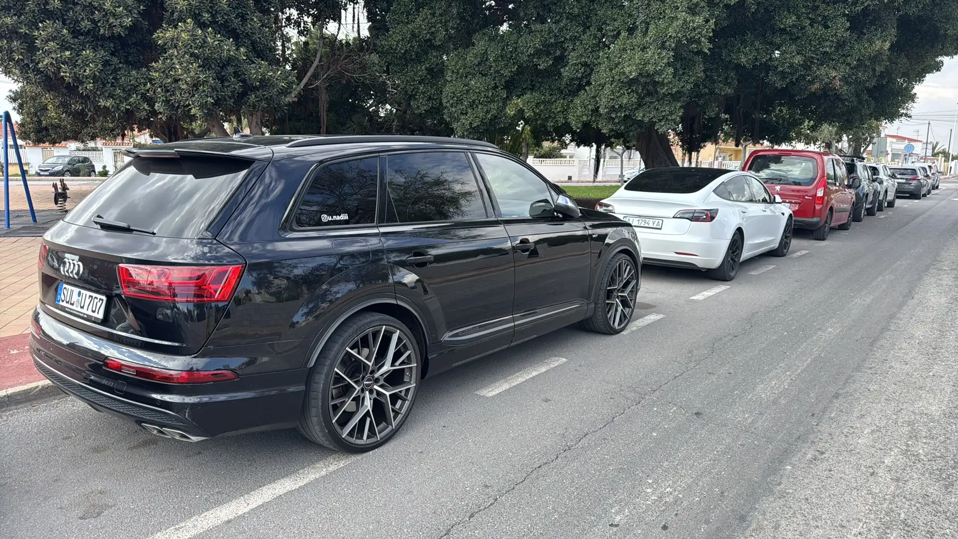 Audi SQ7 S-Line Negro - 1