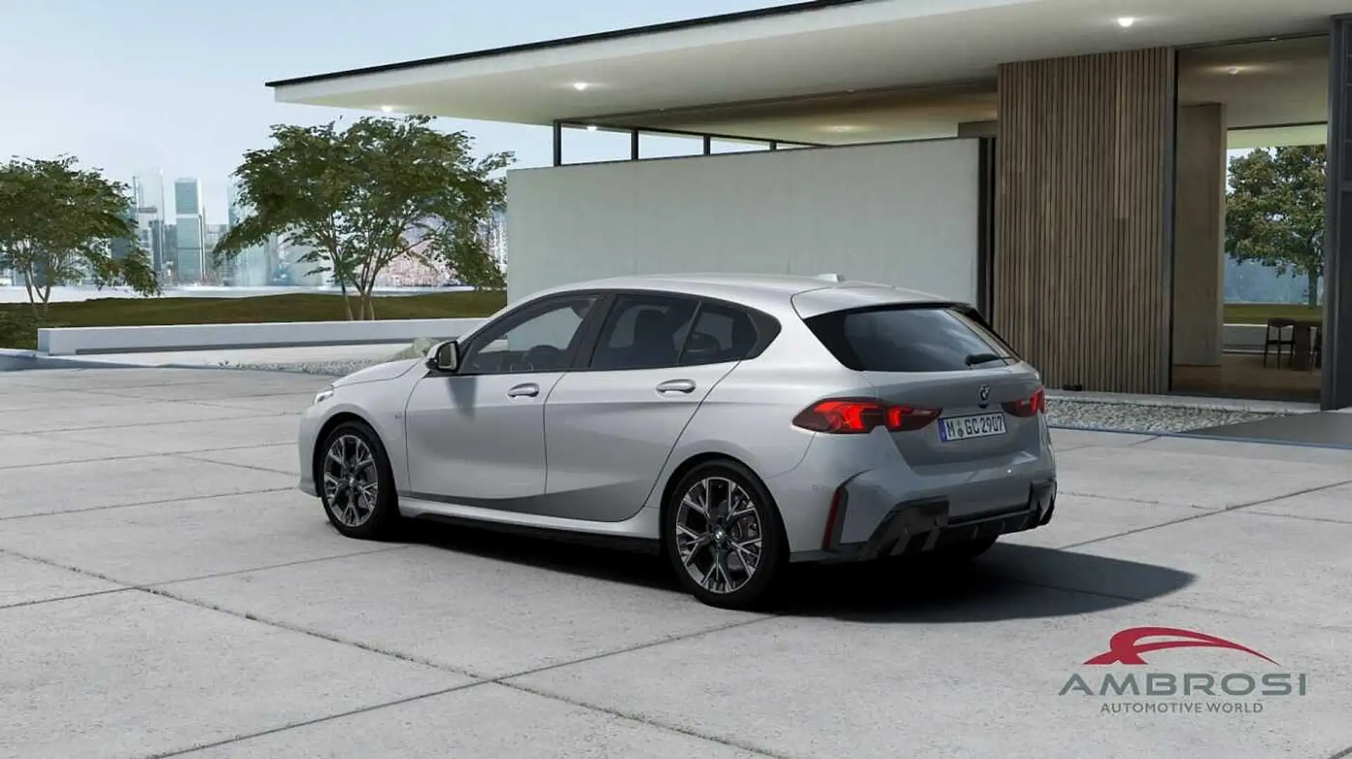 BMW 118 5-porte 118d Msport Premium  Package Grigio - 2