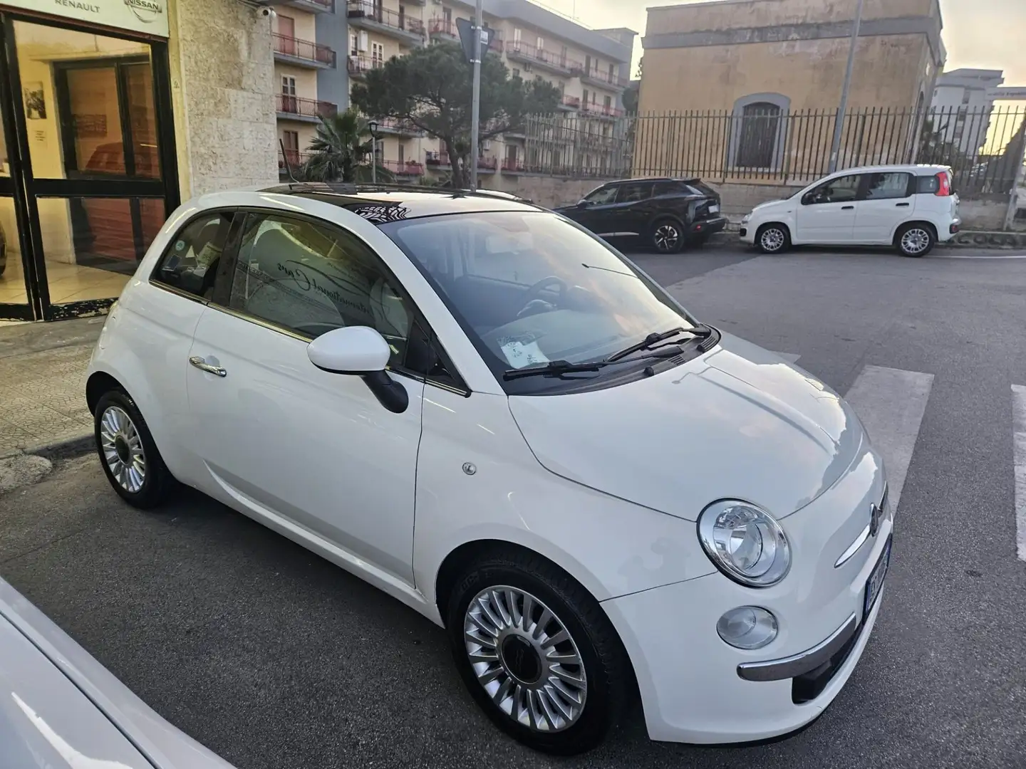 Fiat 500 500 1.2 Lounge 69cv Weiß - 2