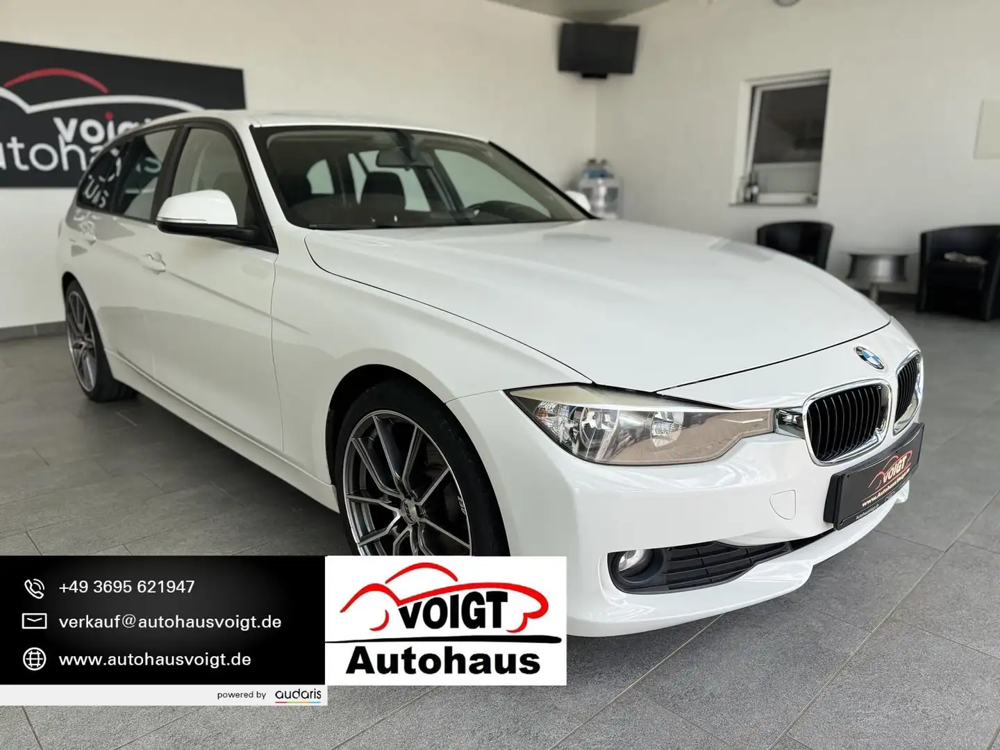BMW 318 d Touring Navi 19 Zoll AEZ Blanc - 1