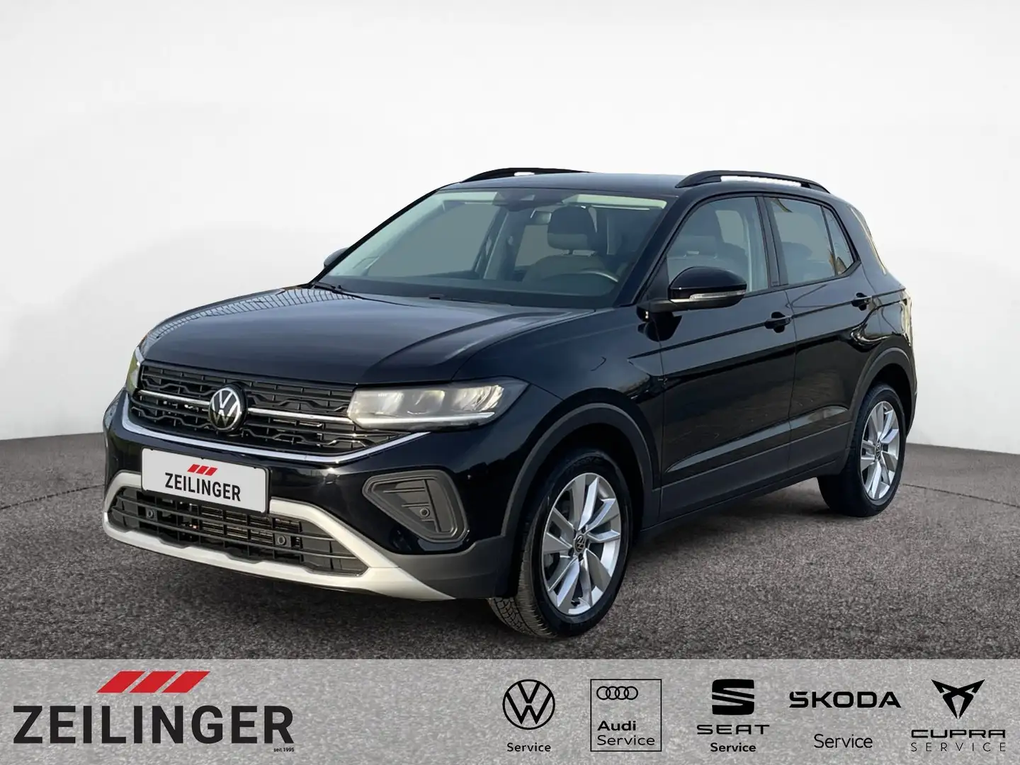 Volkswagen T-Cross Life TSI DSG|ACC|SITZHEIZUNG|17"|CLIMATR Schwarz - 1
