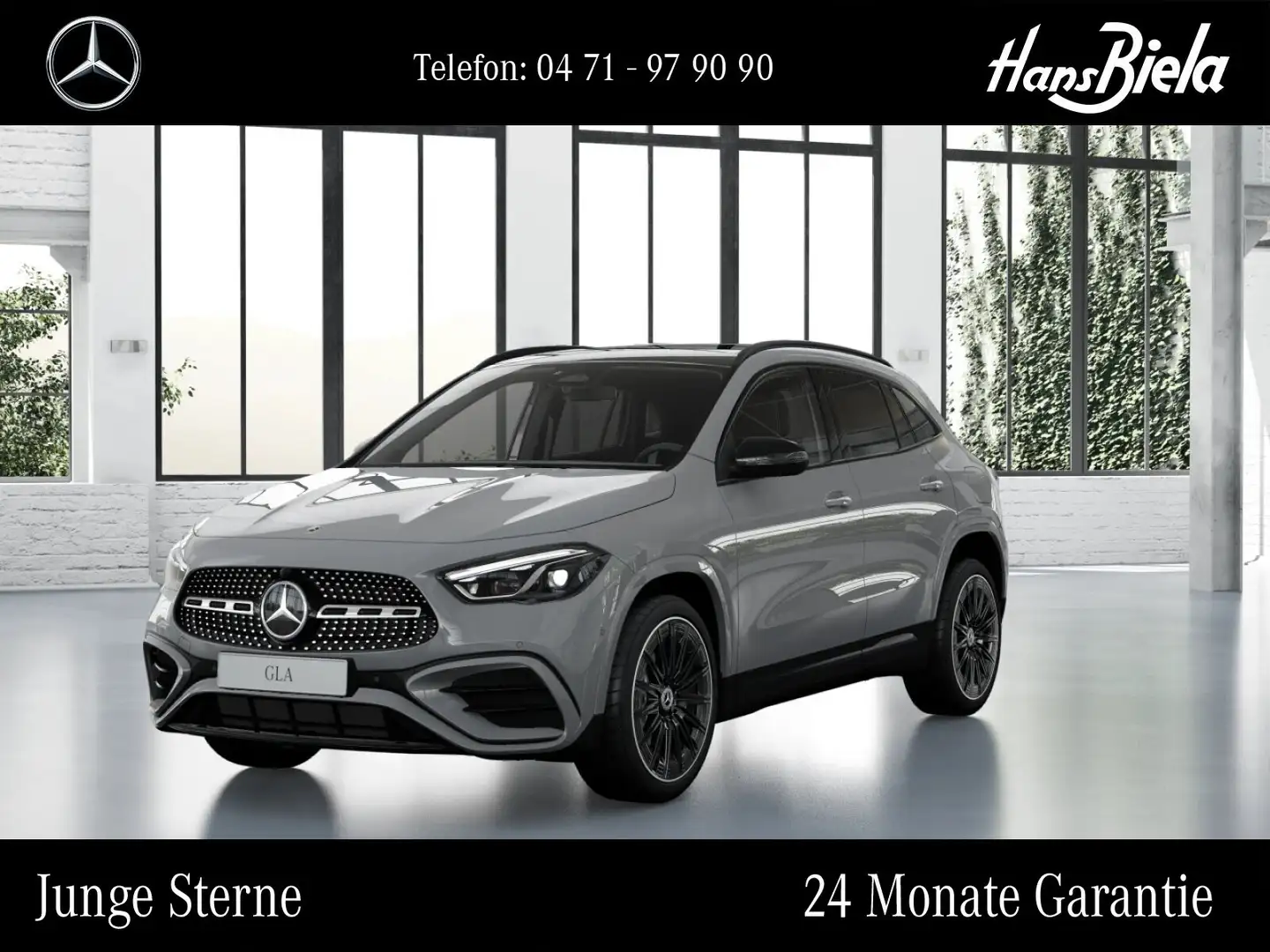 Mercedes-Benz GLA 200 GLA 200 AMG/Night/20"/Pano/Multi/360°/Dis/AHK/TW Grau - 1