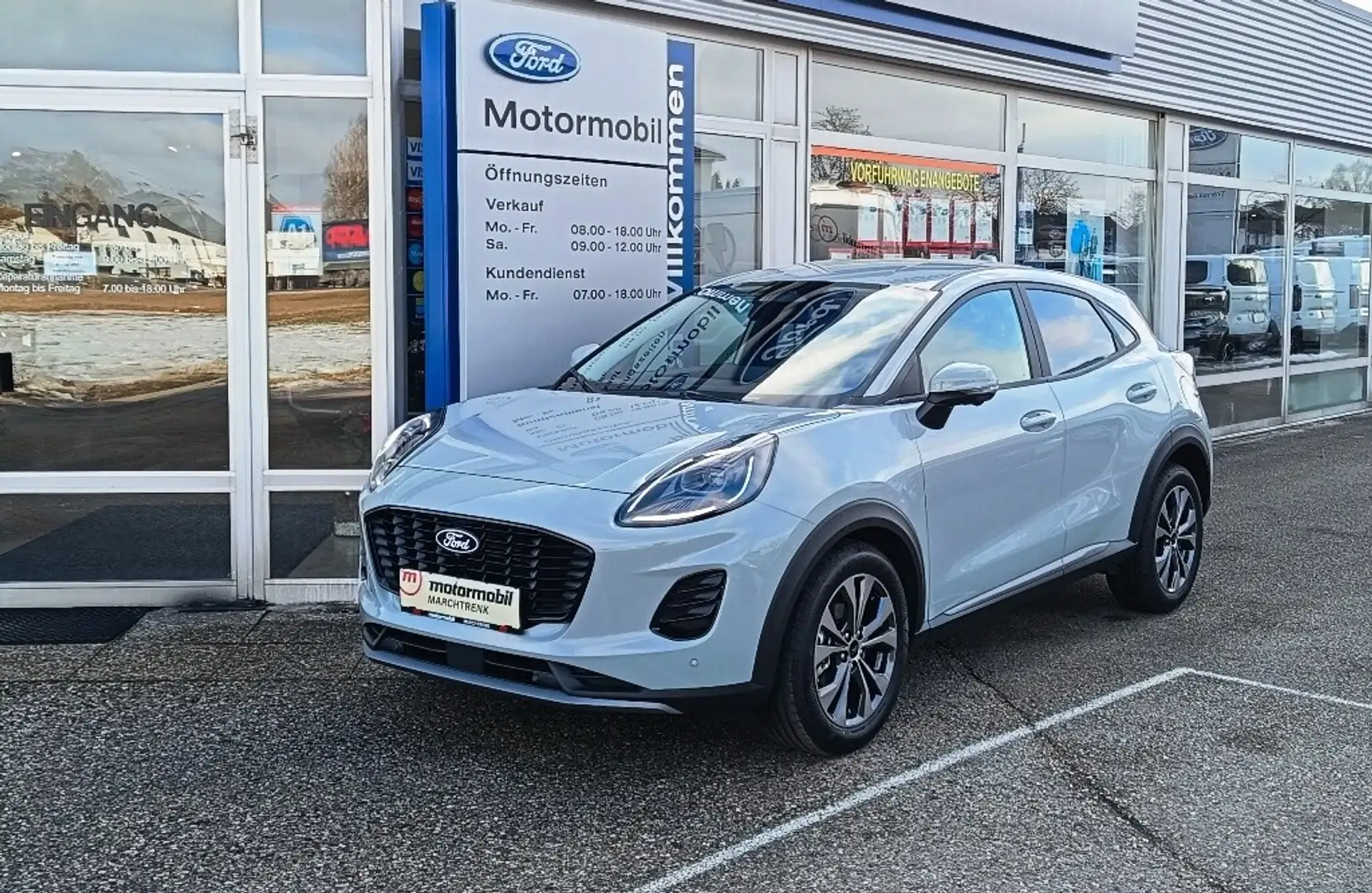 Ford Puma 1,0 EcoBoost Hybrid Titanium Aut. Grau - 1