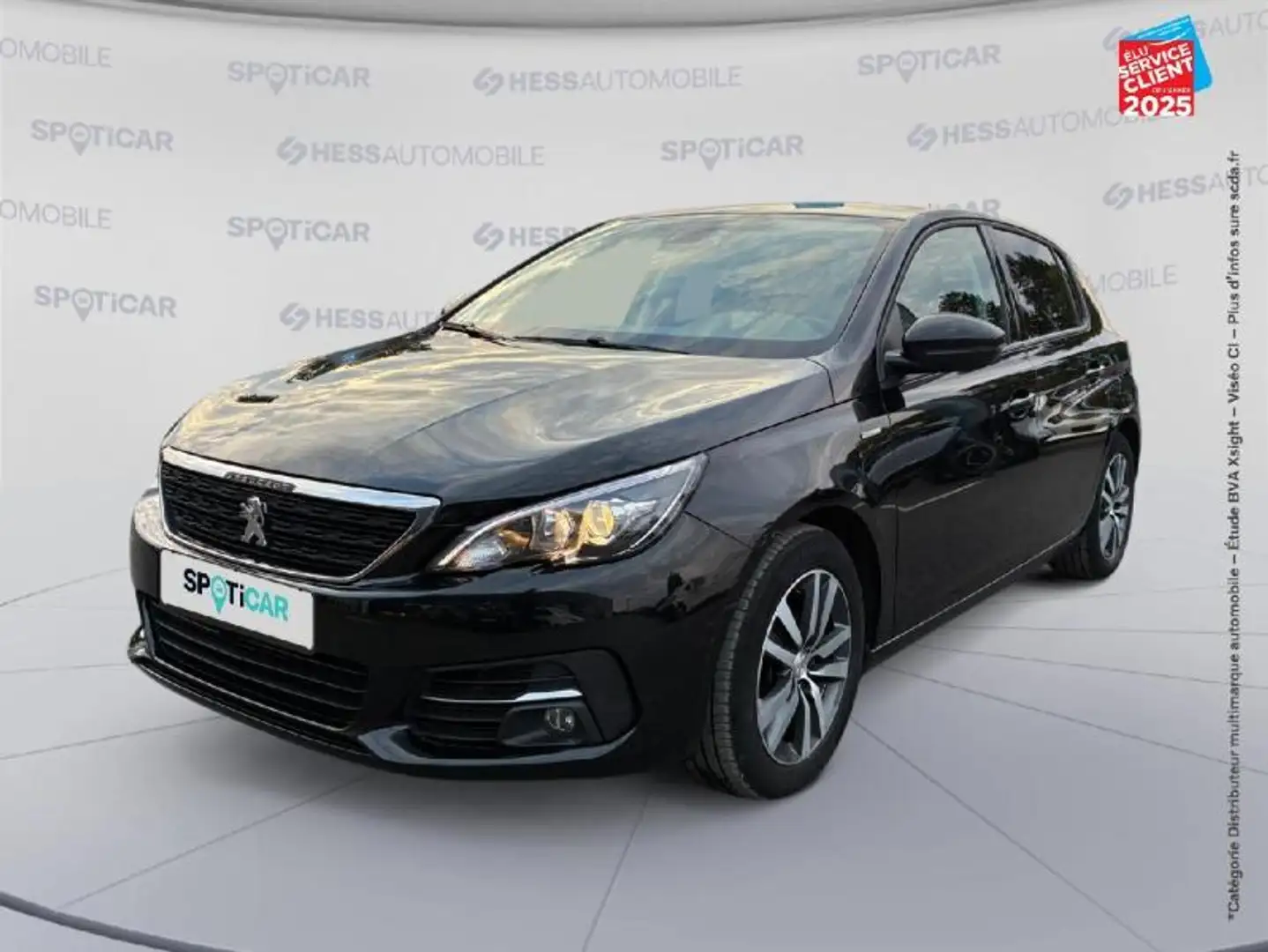 Peugeot 308 1.2 PureTech 110ch S/S Style GPS Camera Carplay Noir - 1