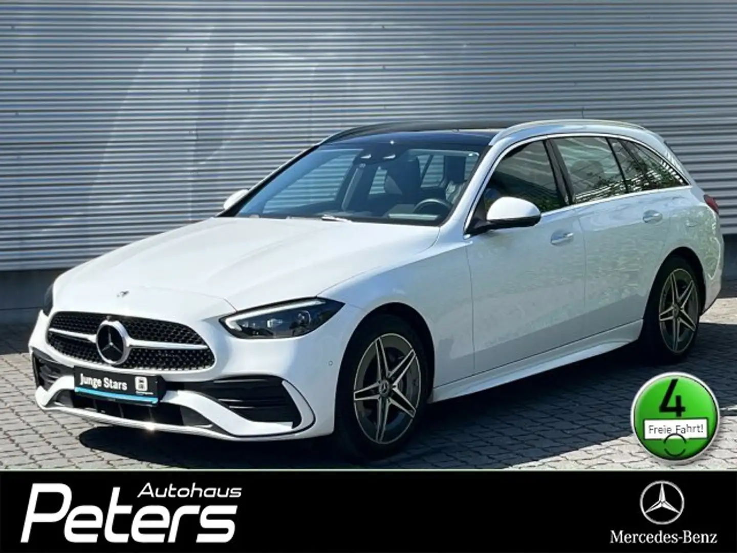 Mercedes-Benz C 300 C 300 de T AMG Pano AHK/Distr/360°/Digital/Burm Weiß - 1