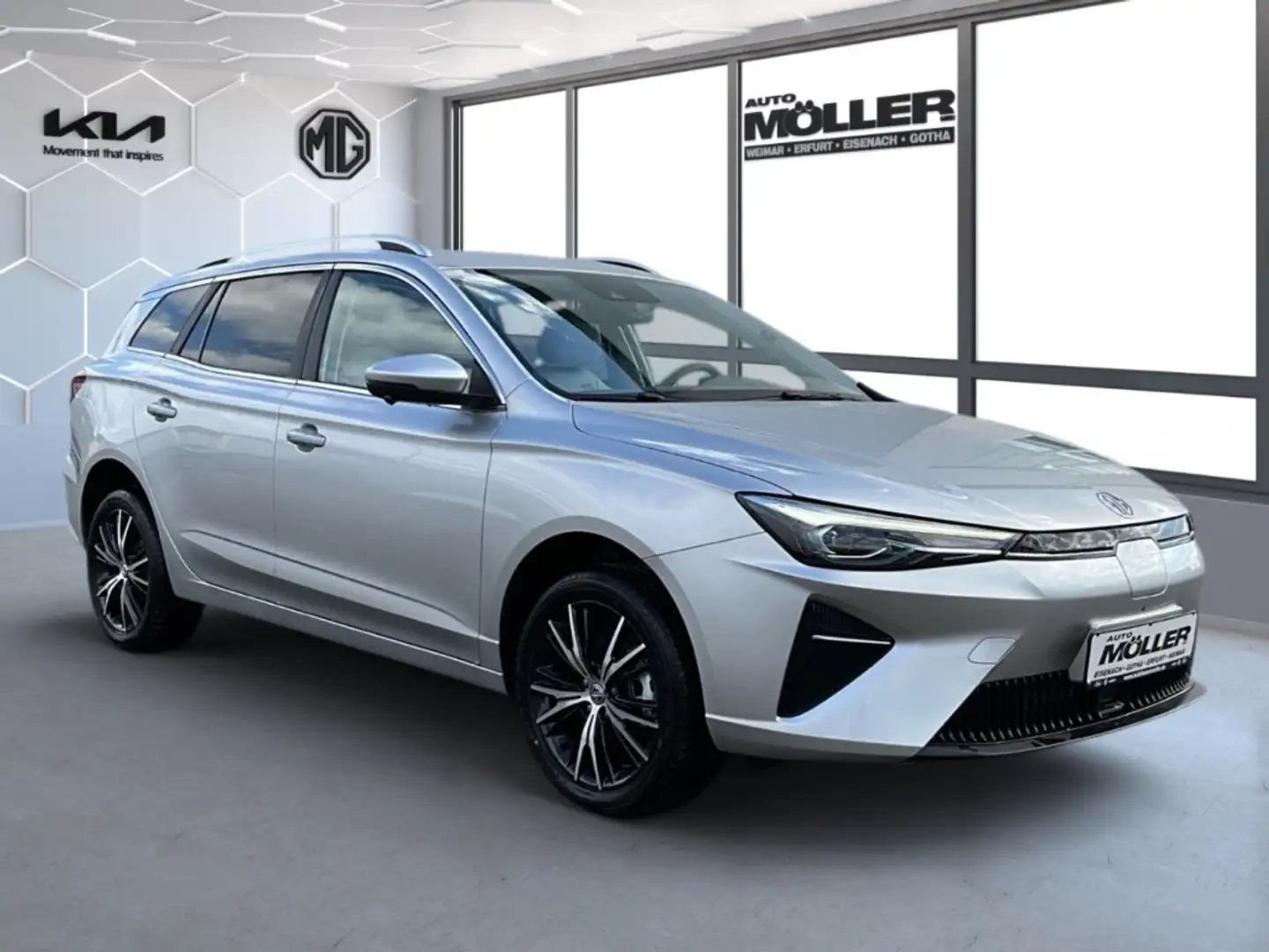 MG MG5 EV Luxury Navi 360°LED ACC DAB e-Sitze SHZ PDCv+h Silber - 2