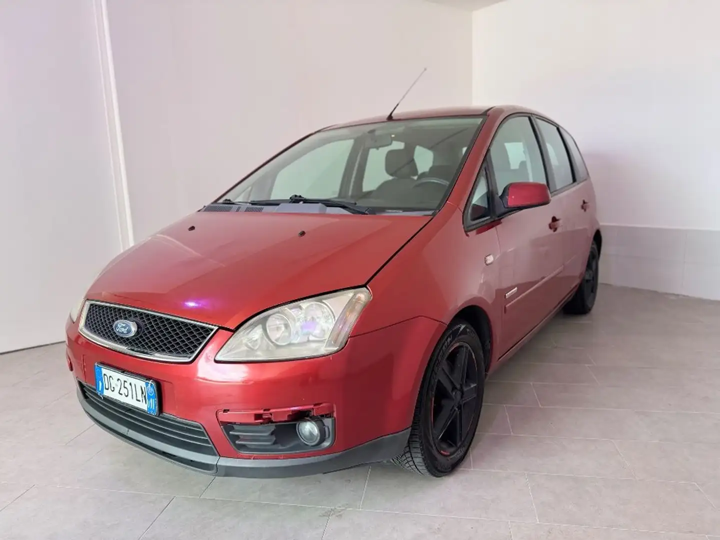 Ford Focus C-Max 1.6 VCT (115CV) 16V Ghia Rosso - 2