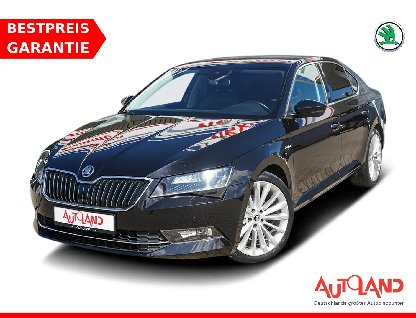 Skoda Superb 2.0 TSI L&K ACC Alcantara Bi-Xenon Kamera Schwarz - 1