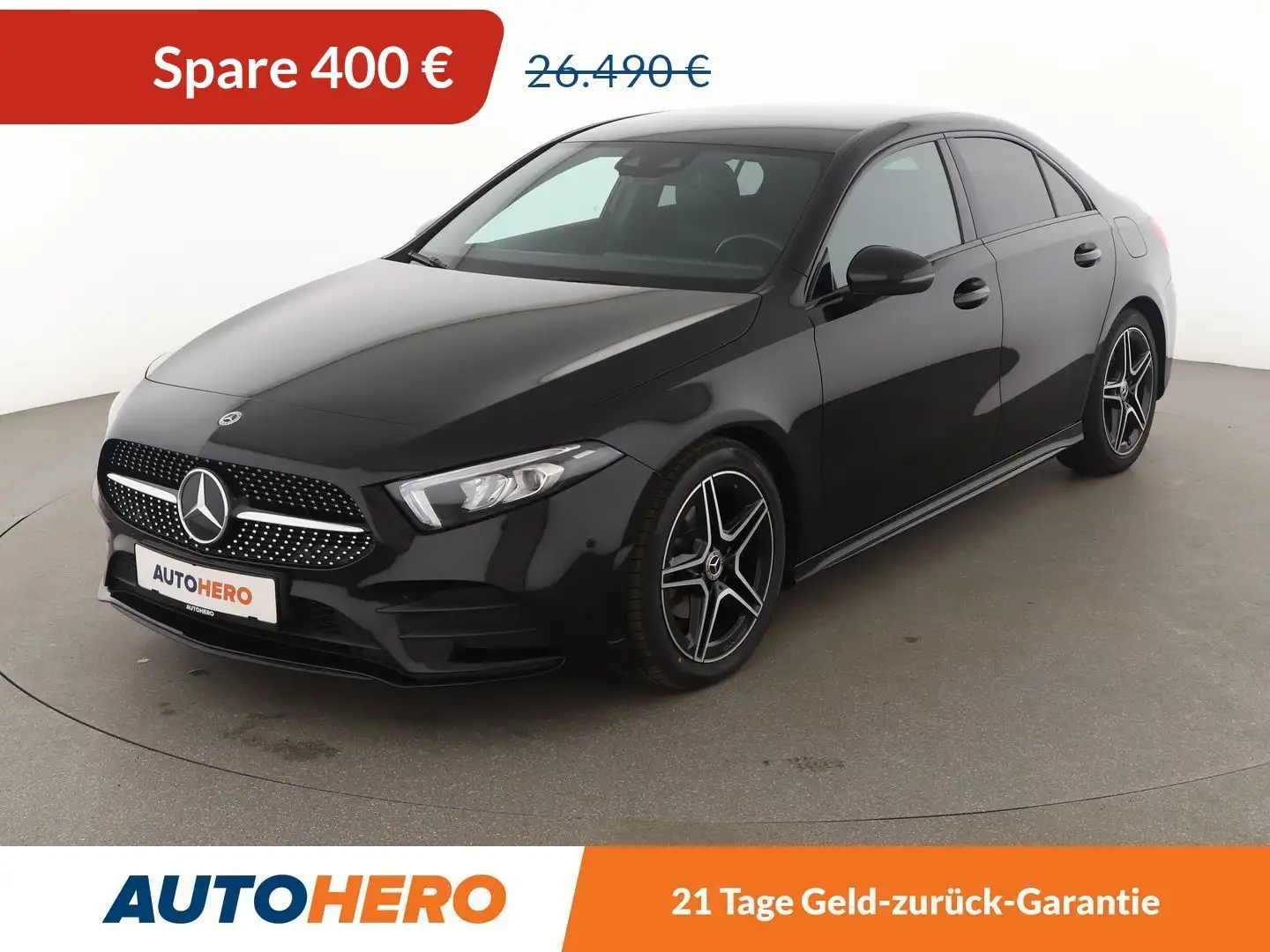Mercedes-Benz A 180 A 180 AMG Line Aut.*LED*TEMPO*CAM*SHZ*CARPLAY*PDC* Schwarz - 1