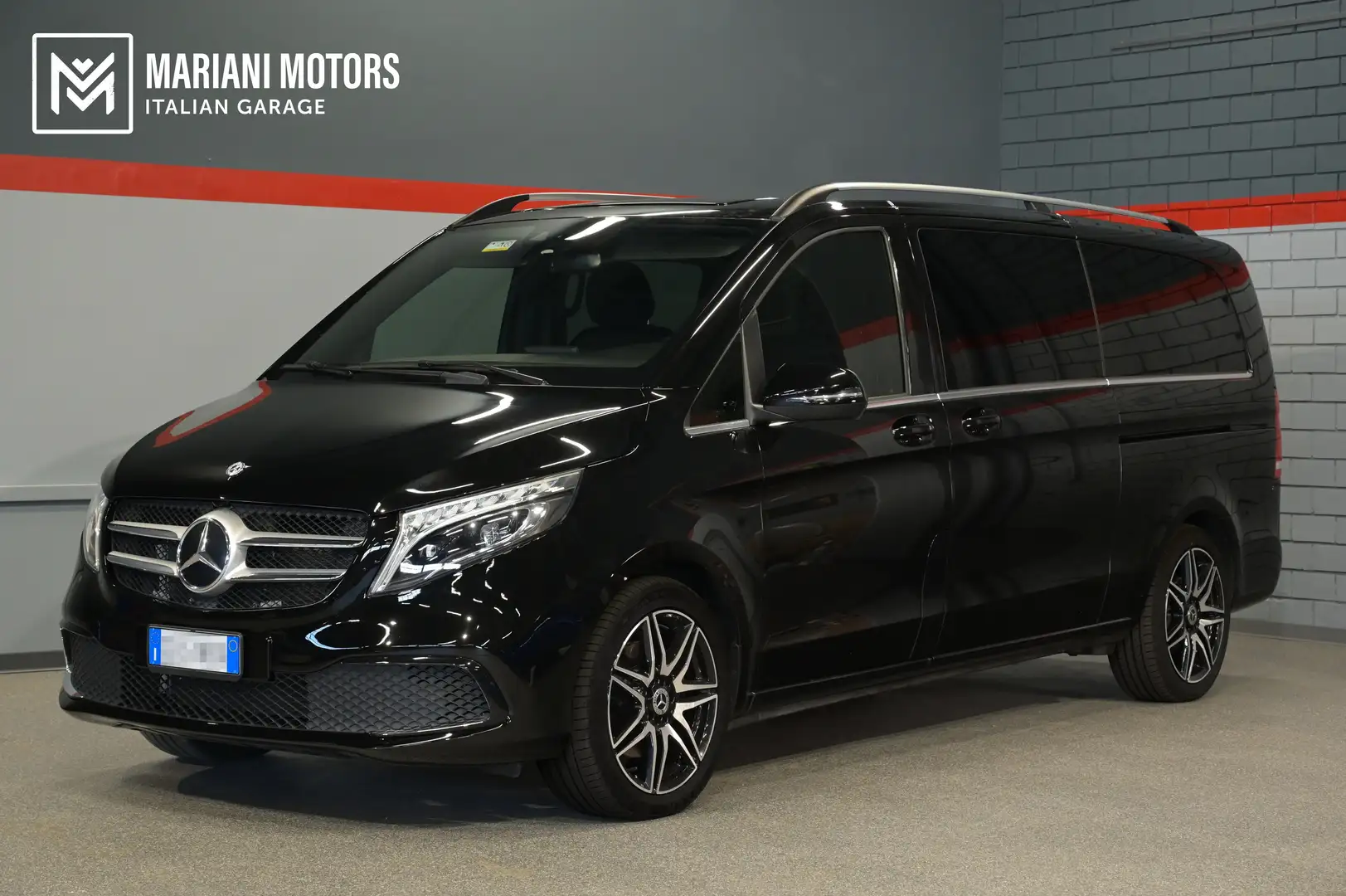 Mercedes-Benz V 300d Premium Extralong IVA ESP Negro - 1