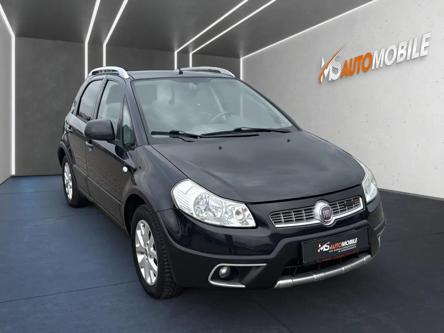 Fiat Sedici 2.0 Multijet 16V Emotion+AHK+SHZG+KLIMA Schwarz - 2