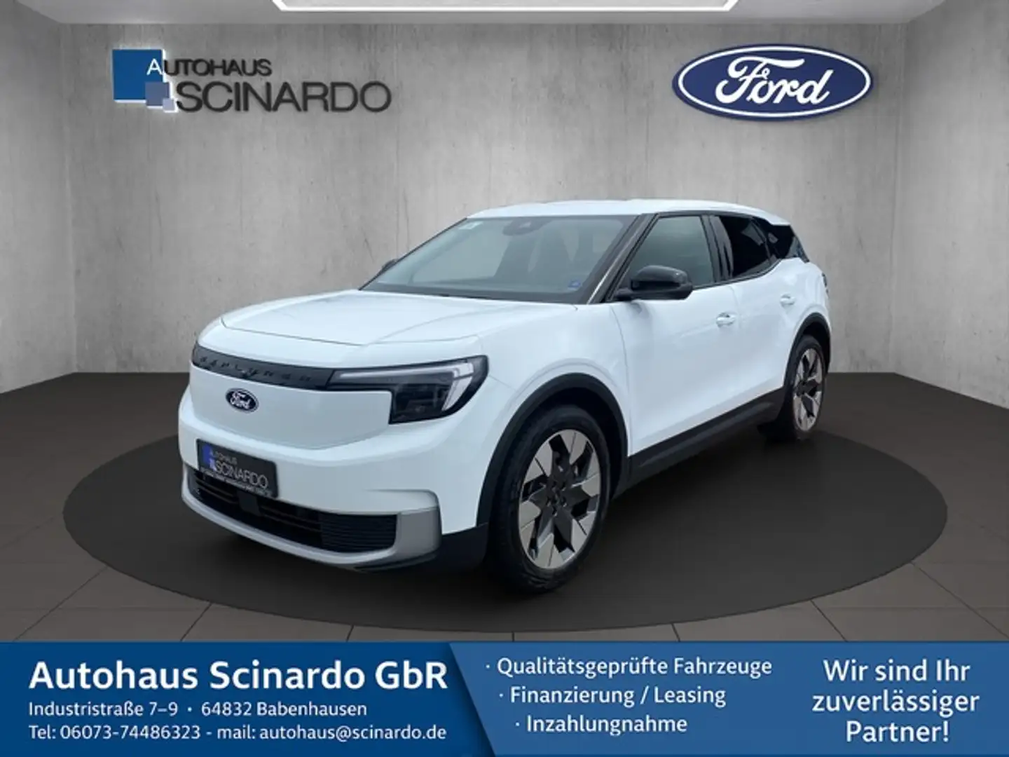 Ford Explorer Premium RWD 77KWH *AHK*HEAD-UP*B&O*360° bijela - 1