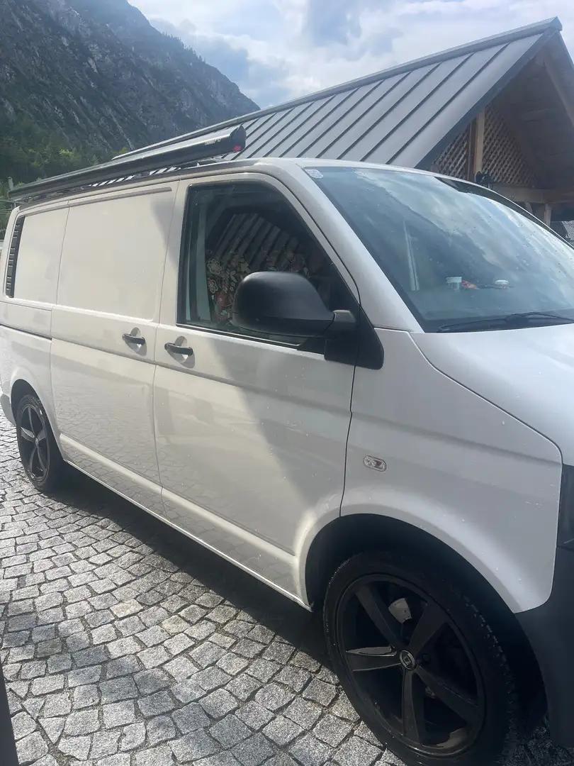 Volkswagen T5 Transporter Kastenwagen 1,9 TDI Weiß - 2