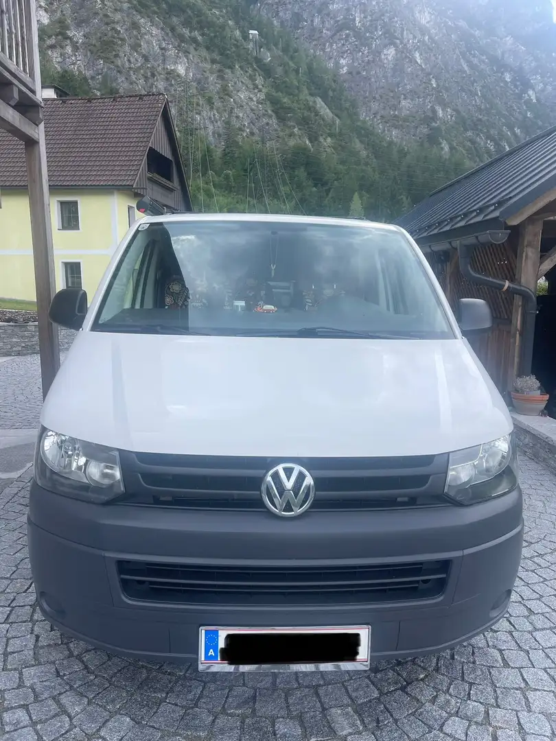 Volkswagen T5 Transporter Kastenwagen 1,9 TDI Weiß - 1