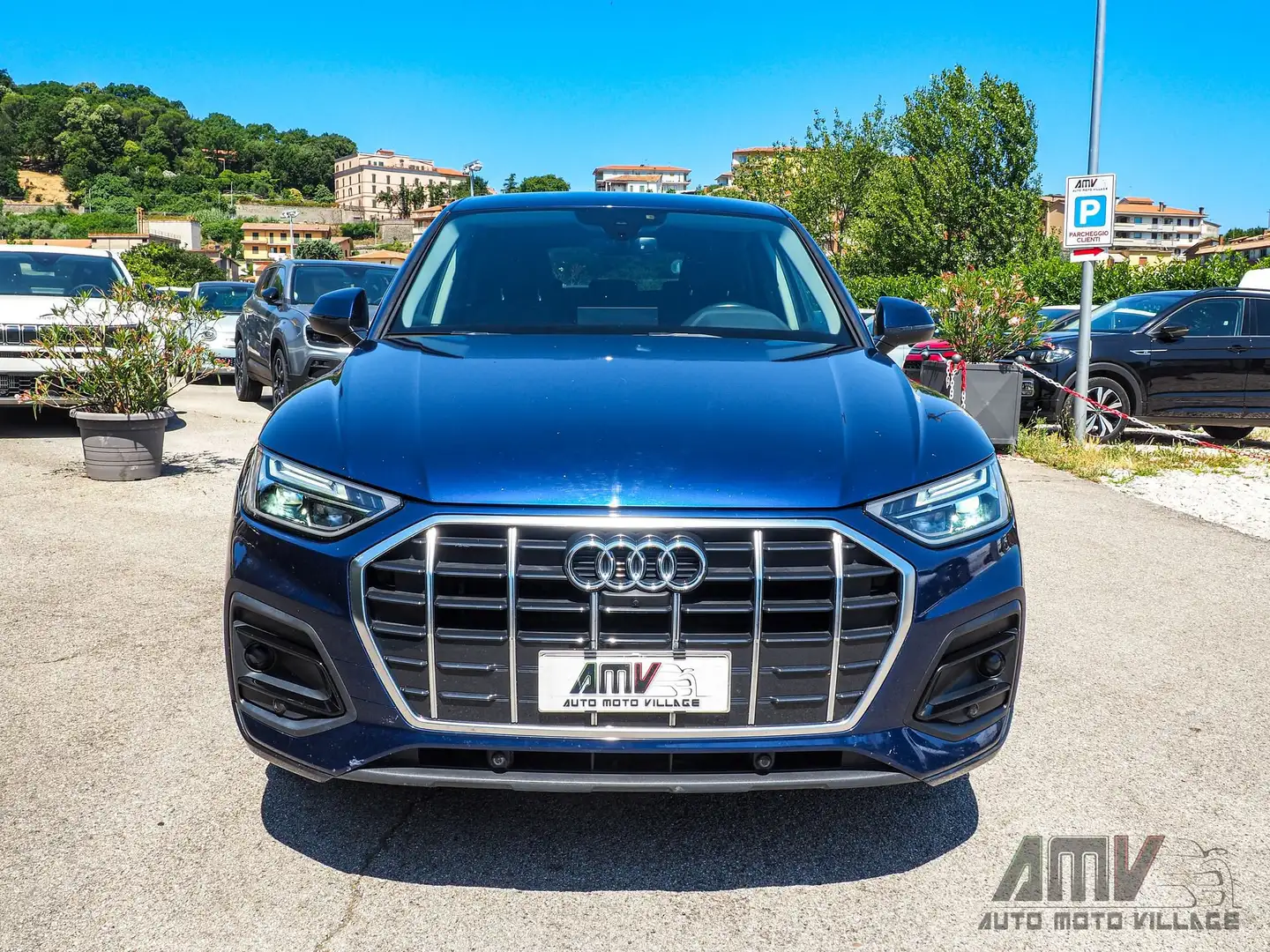Audi Q5 SPB 35 TDI S tronic UNICO PROPRIETARIO Bleu - 2