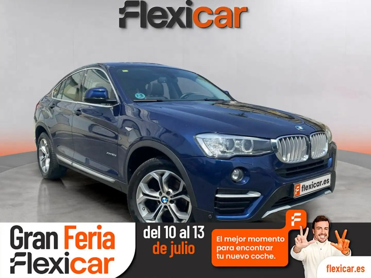 BMW X4 xDrive20d Bleu - 1