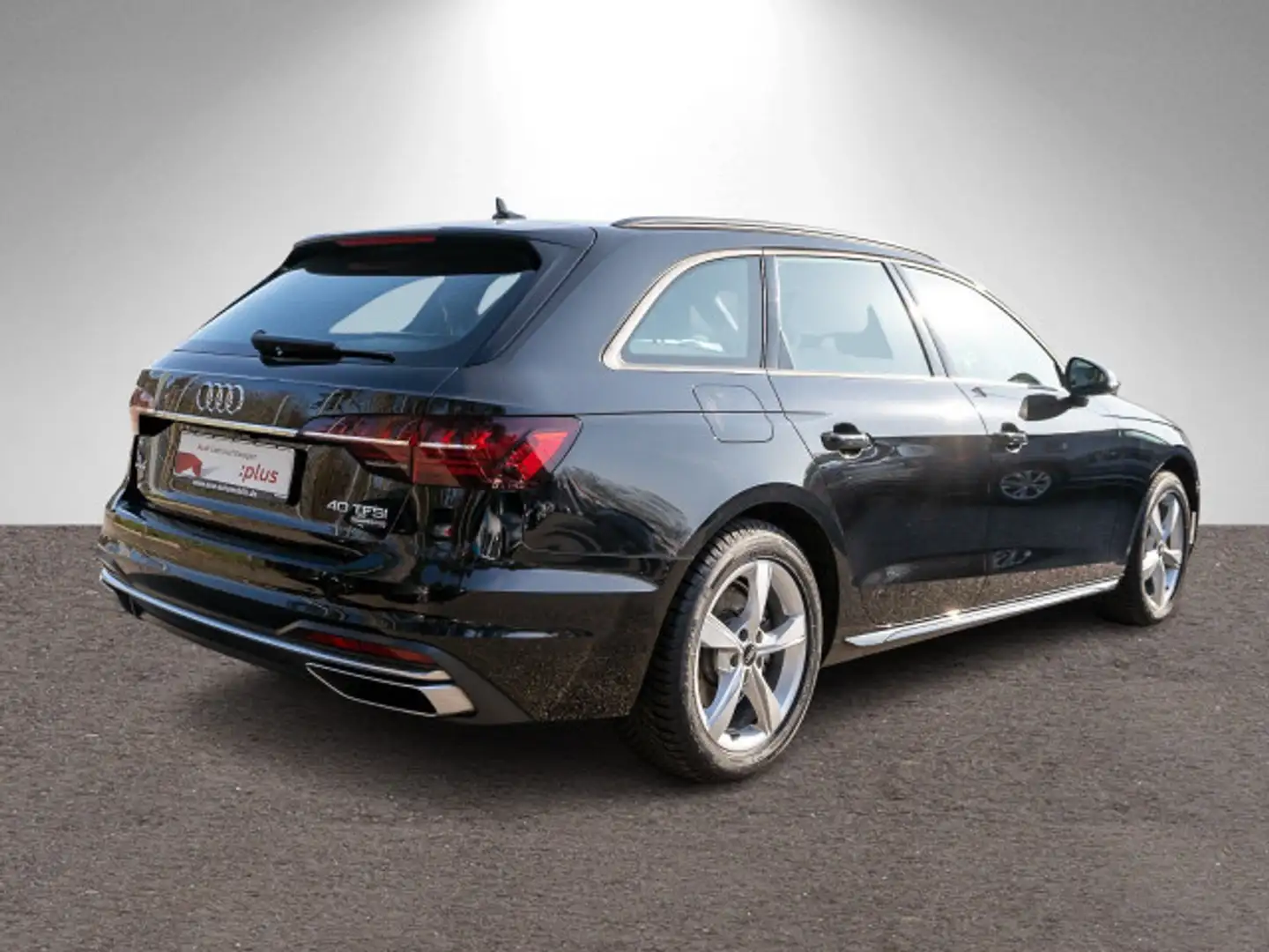 Audi A4 advanced 40TFSI quattro Navi LED RFK AC Negro - 2