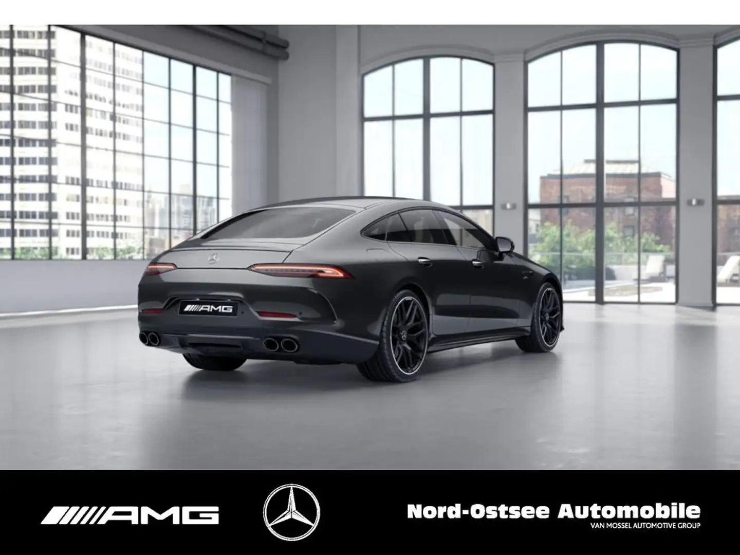 Mercedes-Benz AMG GT 53 4M+ NIGHT BUR 360° NAVI MEMORY AHK Grau - 2