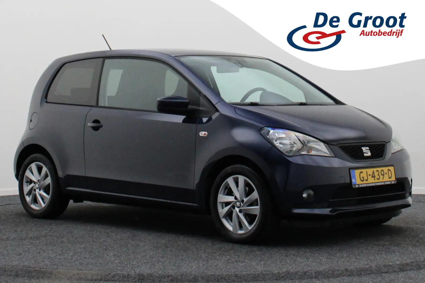 SEAT Mii 1.0 Sport Dynamic Stoelverwarming, Airco, Elektr. Blauw - 1
