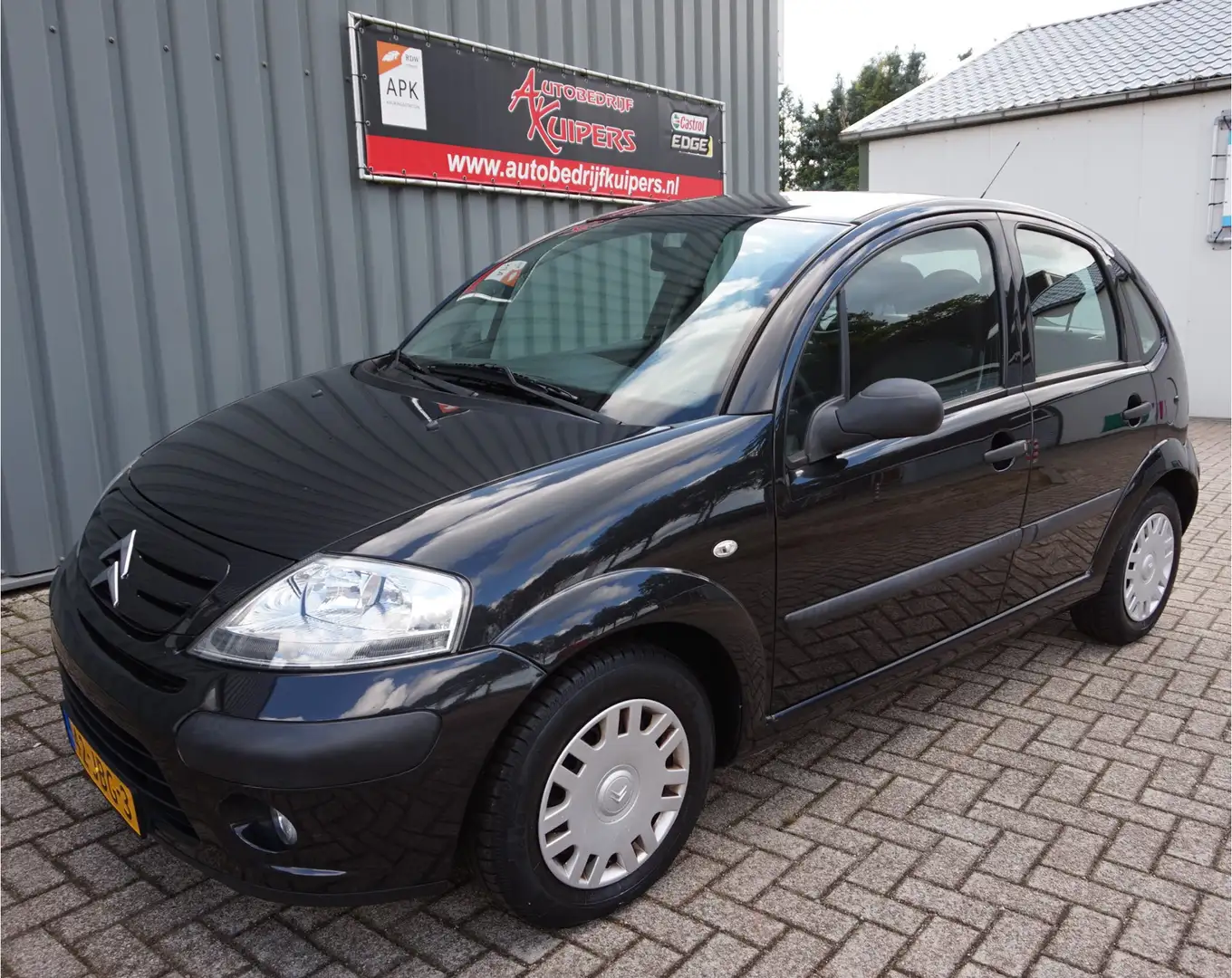 Citroen C3 1.4i Ligne Prestige Airco.Audio.Electr.pakket.Trek Zwart - 2