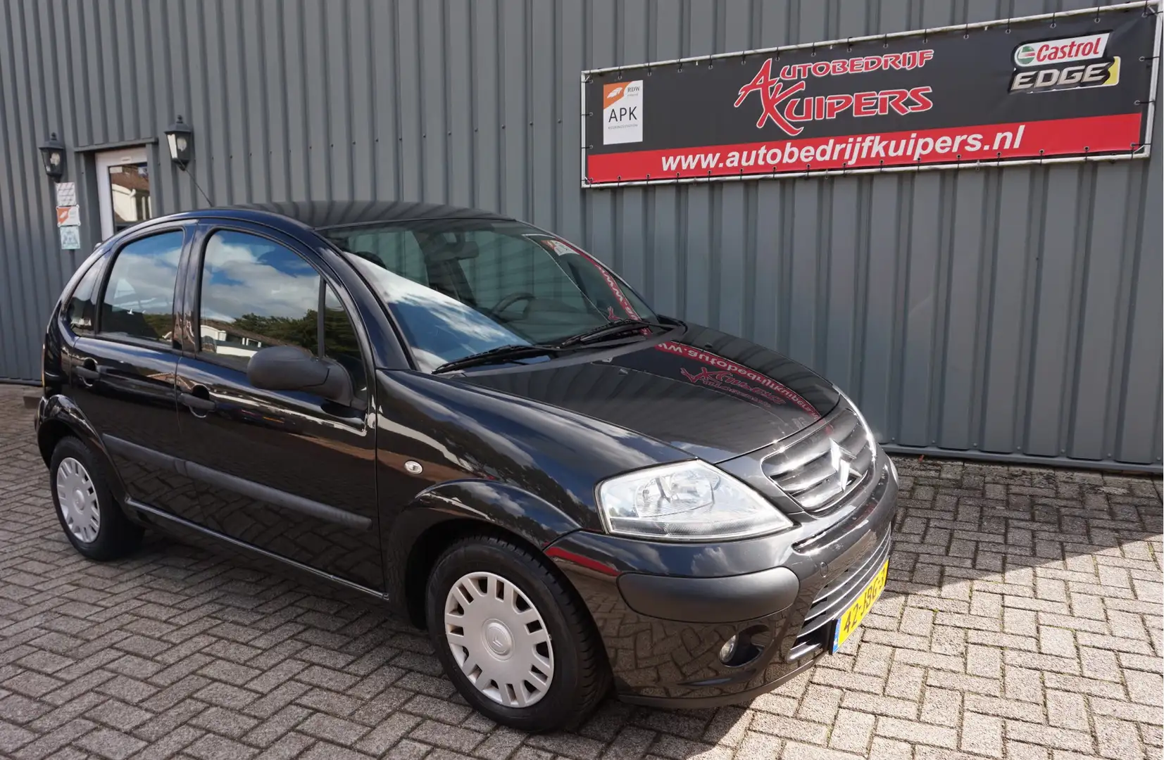 Citroen C3 1.4i Ligne Prestige Airco.Audio.Electr.pakket.Trek Zwart - 1