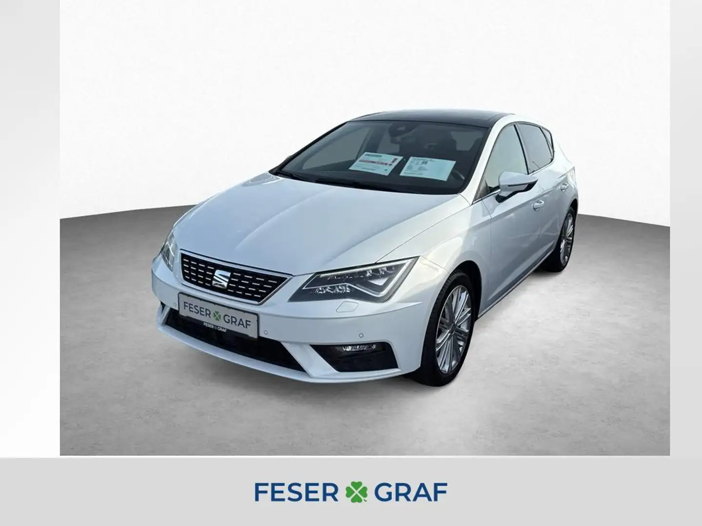 SEAT Leon Xcellence 1.5 TSI 7-Gang DSG/PANO/BEATS/SHZ Weiß - 1