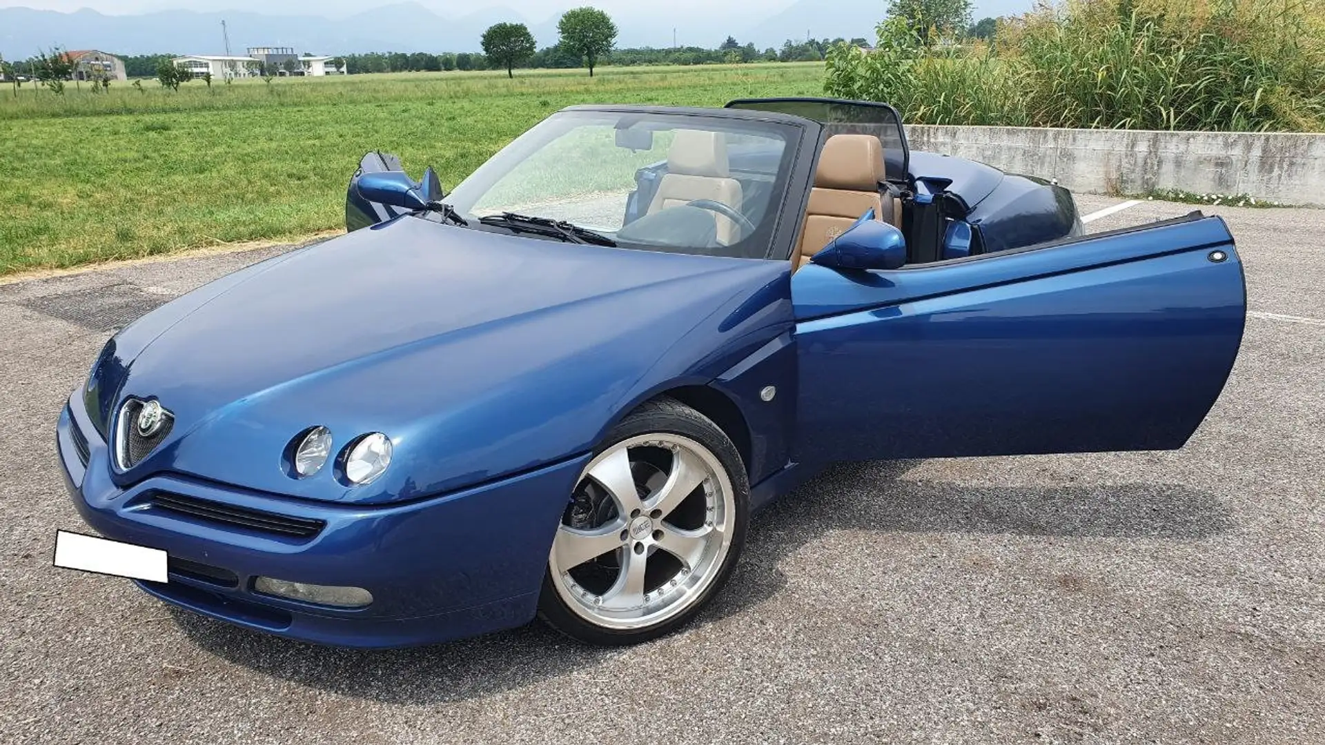 Alfa Romeo Spider 3.0i Lusso ( CABRIO ) Blauw - 1