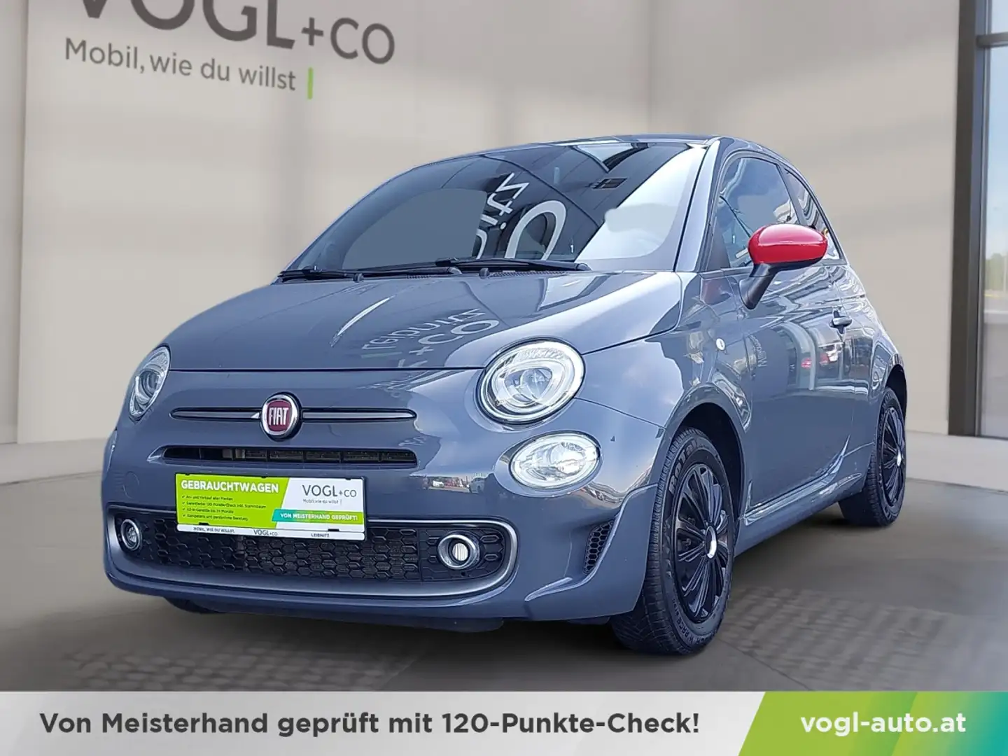 Fiat 500 1.2 S Grau - 1
