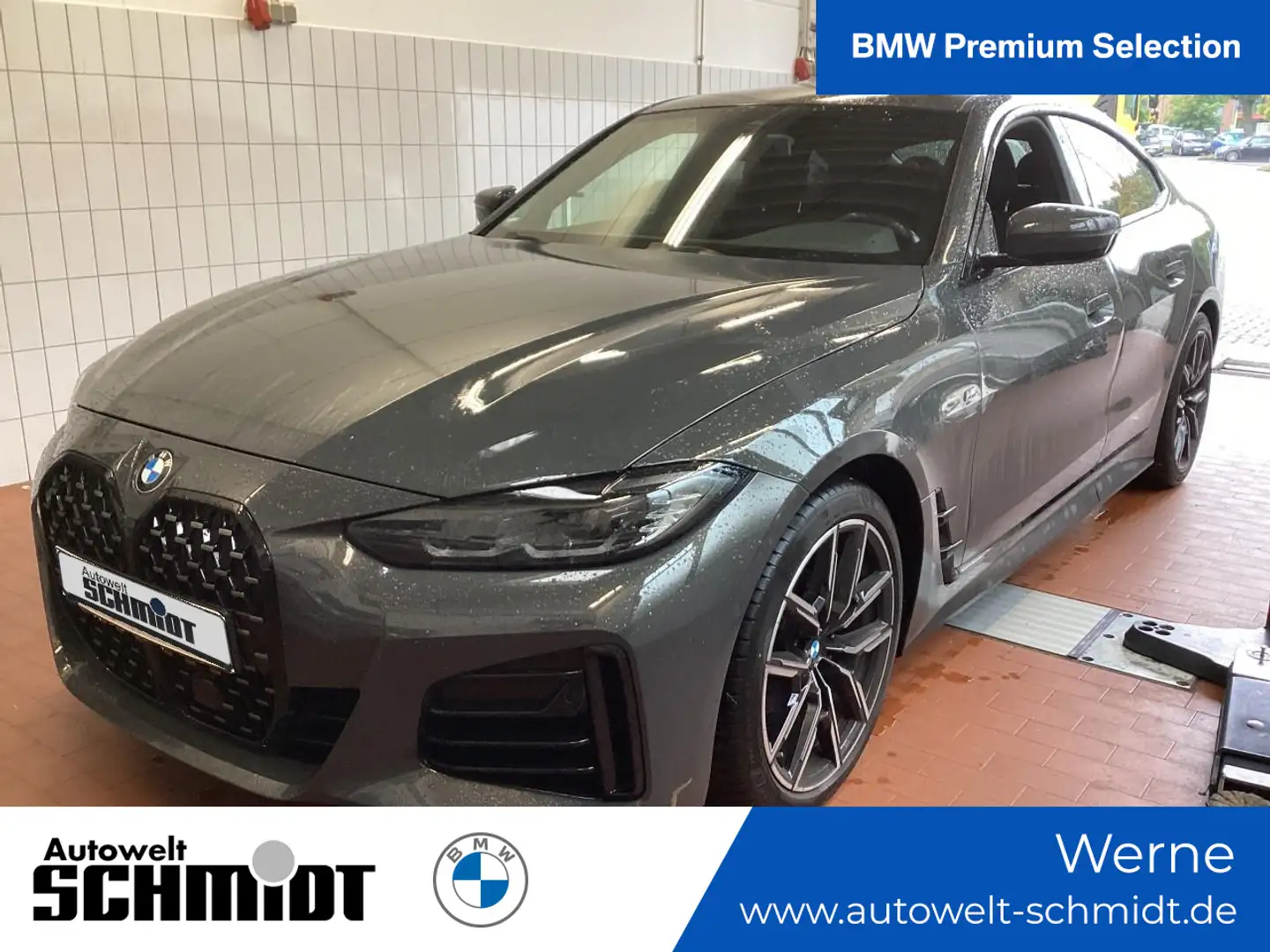 BMW 420 d Gran Coupe M Sport + 2Jahre-BPS.-GARANTIE Grau - 1