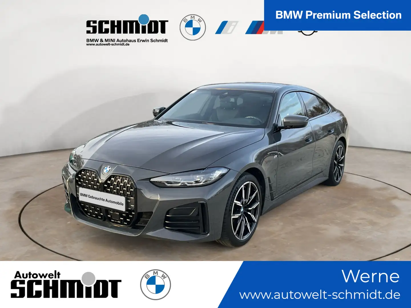 BMW 420 d Gran Coupe M Sport + 2Jahre-BPS.-GARANTIE Grau - 1